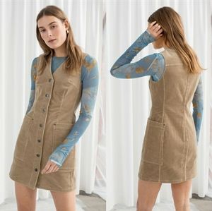 & Other Stories Corduroy Dress